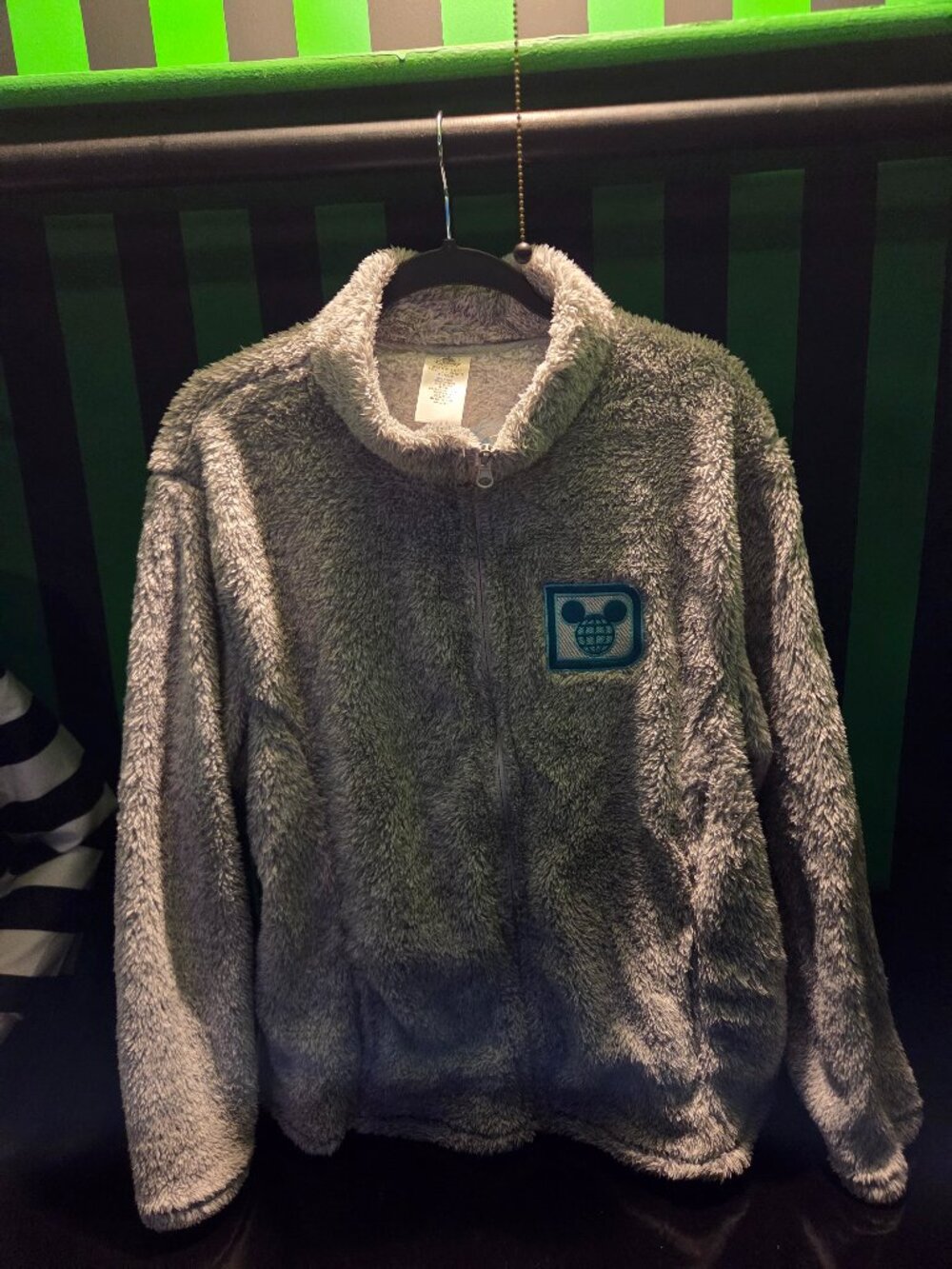Walt Disney World Retro Logo Sherpa Fleece Full-Zip Jacket - 1X